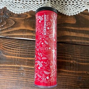 Starbucks 16OZ Red Holiday Hot Tumbler